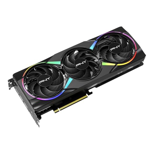 PNY NVIDIA GeForce RTX  5060 Ti Epic X  ARGB OC Triple Fan  Graphics Card  16GB GDDR7  128 bit  Boost Speed 2692 MHz  SFF Ready  PCIe  5 0  HDMI /DP 2 1  2 Slot  NVIDIA Blackwell Architecture  DLSS 4