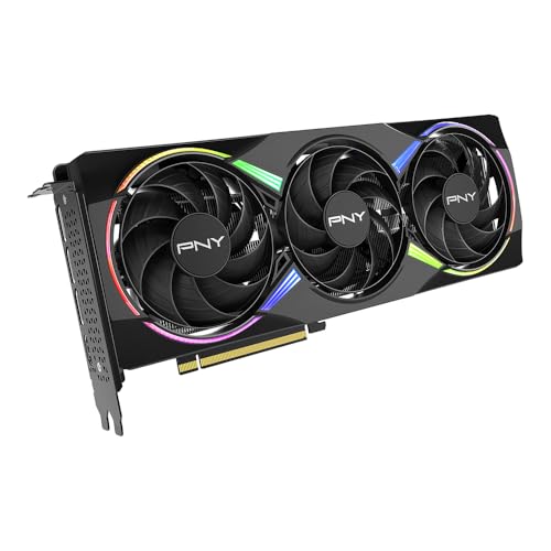 PNY NVIDIA GeForce RTX  5060 Ti Epic X  ARGB OC Triple Fan  Graphics Card  16GB GDDR7  128 bit  Boost Speed 2692 MHz  SFF Ready  PCIe  5 0  HDMI /DP 2 1  2 Slot  NVIDIA Blackwell Architecture  DLSS 4