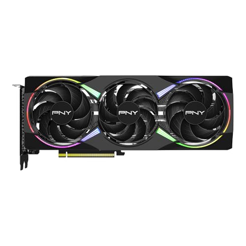 PNY NVIDIA GeForce RTX  5060 Ti Epic X  ARGB OC Triple Fan  Graphics Card  16GB GDDR7  128 bit  Boost Speed 2692 MHz  SFF Ready  PCIe  5 0  HDMI /DP 2 1  2 Slot  NVIDIA Blackwell Architecture  DLSS 4