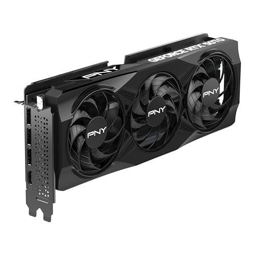PNY NVIDIA GeForce RTX  5070 OC Triple Fan  Graphics Card  12GB GDDR7  192 bit  Boost Speed  2587 MHz  SFF Ready  PCIe  5 0  HDMI /DP 2 1  2 4 Slot  NVIDIA Blackwell Architecture  DLSS 4