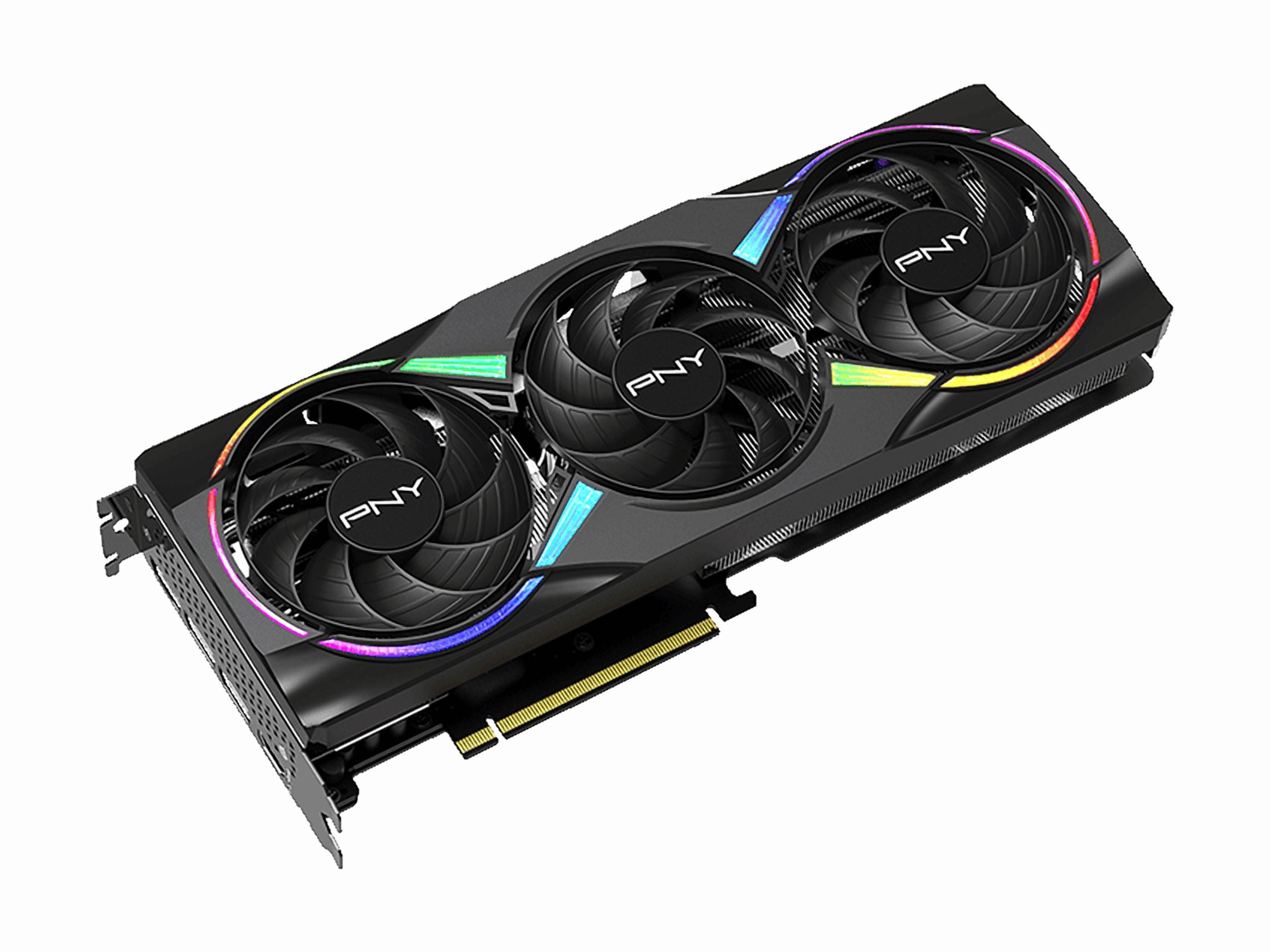 PNY NVIDIA GeForce RTX  5060 Ti Epic X  ARGB OC Triple Fan  Graphics Card 8GB GDDR7  SFF Ready