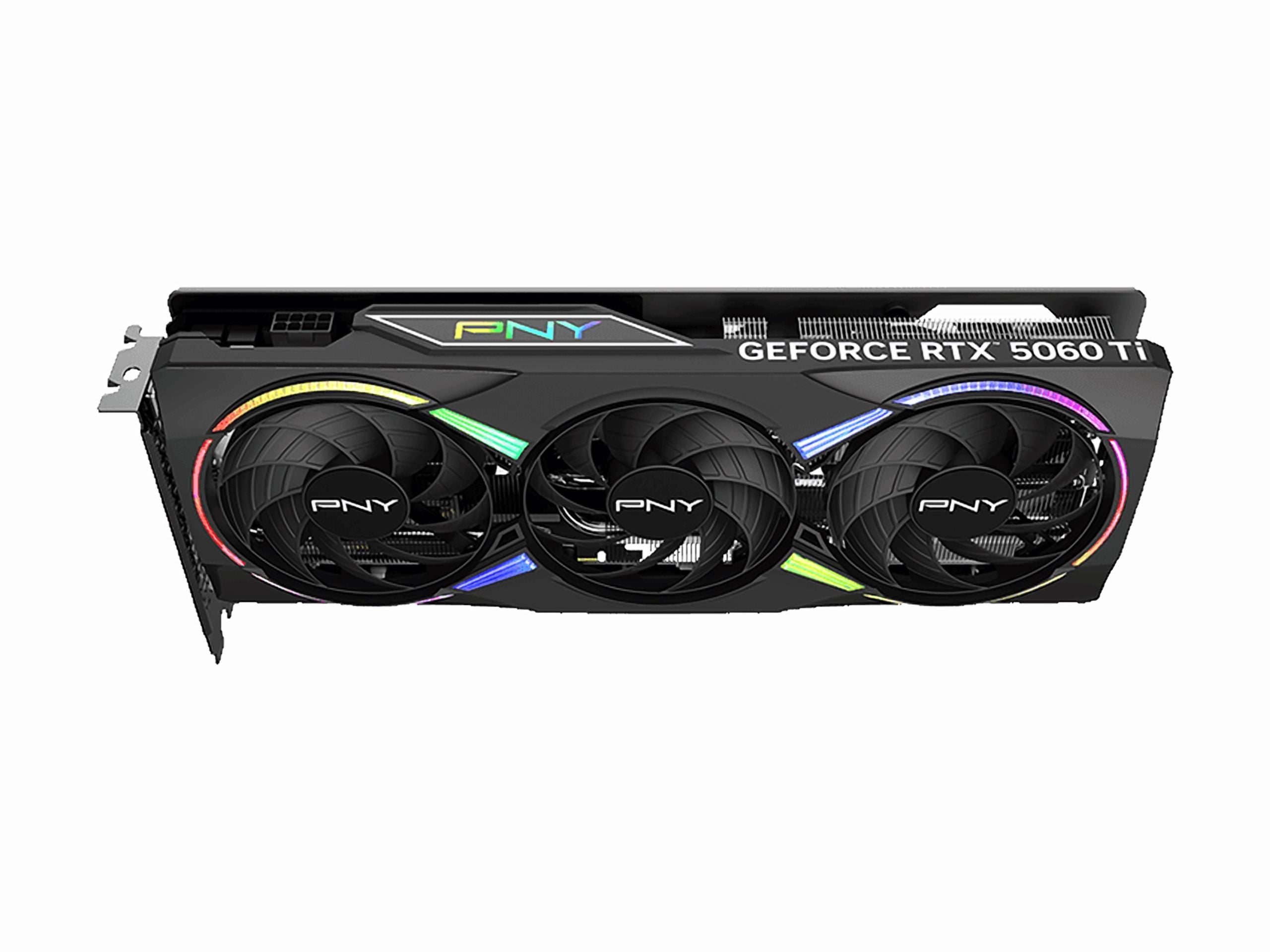 PNY NVIDIA GeForce RTX  5060 Ti Epic X  ARGB OC Triple Fan  Graphics Card 8GB GDDR7  SFF Ready