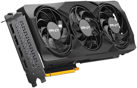 PNY NVIDIA GeForce RTX  5070 OC Triple Fan  Graphics Card  12GB GDDR7  192 bit  Boost Speed  2587 MHz  SFF Ready  PCIe  5 0  HDMI /DP 2 1  2 4 Slot  NVIDIA Blackwell Architecture  DLSS 4 