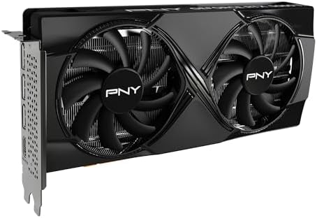 PNY NVIDIA GeForce RTX  5060 Ti OC Dual Fan  Graphics Card  8GB GDDR7  128 bit  Boost Speed  2692 MHz  SFF Ready  PCIe  5 0  HDMI /DP 2 1  2 Slot  NVIDIA Blackwell Architecture  DLSS 4