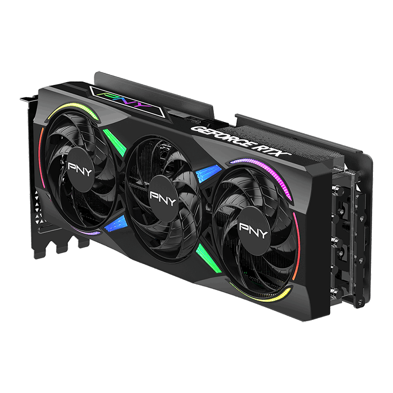 PNY NVIDIA GeForce RTX  5070 Ti Epic X  ARGB OC Triple Fan  Graphics Card 16GB GDDR7  2 98 Slot