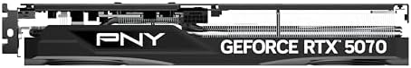 PNY NVIDIA GeForce RTX  5070 OC Triple Fan  Graphics Card  12GB GDDR7  192 bit  Boost Speed  2587 MHz  SFF Ready  PCIe  5 0  HDMI /DP 2 1  2 4 Slot  NVIDIA Blackwell Architecture  DLSS 4 