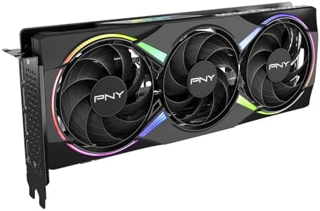 PNY NVIDIA GeForce RTX  5060 Ti Epic X  ARGB OC Triple Fan  Graphics Card  8GB GDDR7  128 bit  Boost Speed  2692 MHz  SFF Ready  PCIe  5 0  HDMI /DP 2 1  2 Slot  NVIDIA Blackwell Architecture  DLSS 4 
