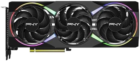 PNY NVIDIA GeForce RTX  5060 Ti Epic X  ARGB OC Triple Fan  Graphics Card  8GB GDDR7  128 bit  Boost Speed  2692 MHz  SFF Ready  PCIe  5 0  HDMI /DP 2 1  2 Slot  NVIDIA Blackwell Architecture  DLSS 4 