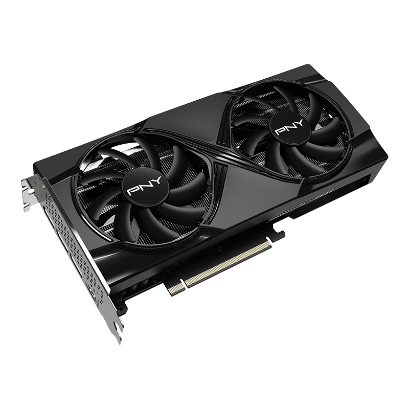 PNY NVIDIA GeForce rtxTM 5060 Ti OC Ventilador Dual, Tarjeta Gráfica 16GB GDDR7, Listo para Sff, 2 Ranuras