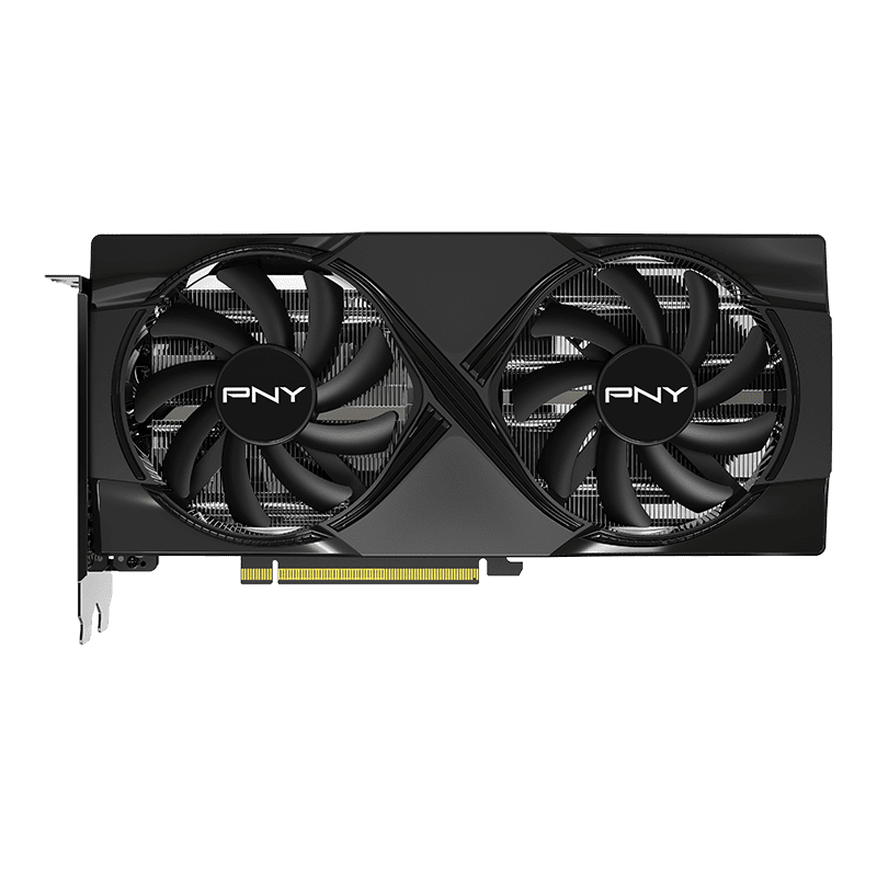 PNY NVIDIA GeForce rtxTM 5060 Ti OC Ventilador Dual, Tarjeta Gráfica 16GB GDDR7, Listo para Sff, 2 Ranuras