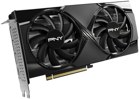 PNY NVIDIA GeForce RTX  5060 Ti OC Dual Fan  Graphics Card  8GB GDDR7  128 bit  Boost Speed  2692 MHz  SFF Ready  PCIe  5 0  HDMI /DP 2 1  2 Slot  NVIDIA Blackwell Architecture  DLSS 4 