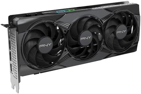 PNY NVIDIA GeForce RTX™ 5060 Epic-X™ ARGB OC Triple Fan, Tarjeta Gráfica (8GB GDDR7, 128-bit, SFF-Ready, PCIe® 5.0, HDMI®/DP 2.1, 2-Slot, Arquitectura NVIDIA Blackwell, DLSS 4)