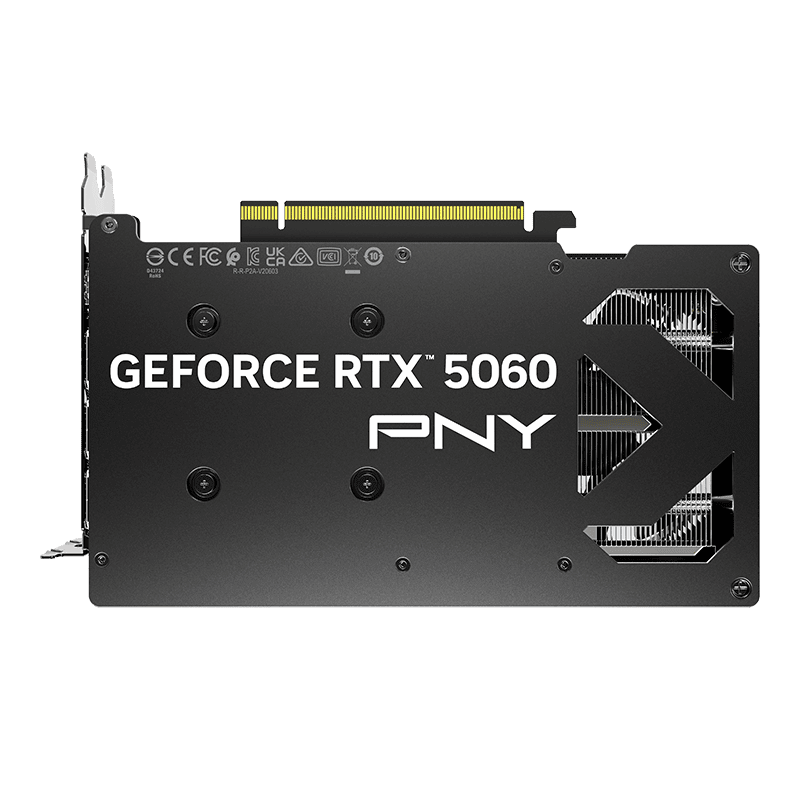 PNY NVIDIA GeForce RTX 5060 OC Dual Fan Graphics Card 8GB GDDR7 Sff Ready 2 Slot