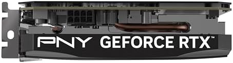 PNY NVIDIA GeForce RTX  5050 Single Fan  Graphics Card  8GB GDDR6  128 bit  SFF Ready  PCIe  5 0  HDMI /DP 2 1  2 Slot  NVIDIA Blackwell Architecture  DLSS 4 