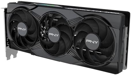 PNY NVIDIA GeForce RTX  5060 Epic X  ARGB OC Triple Fan  Graphics Card  8GB GDDR7  128 bit  SFF Ready  PCIe  5 0  HDMI /DP 2 1  2 Slot  NVIDIA Blackwell Architecture  DLSS 4 