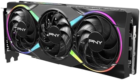 PNY NVIDIA GeForce RTX  5060 Ti Epic X  ARGB OC Triple Fan  Graphics Card  8GB GDDR7  128 bit  Boost Speed  2692 MHz  SFF Ready  PCIe  5 0  HDMI /DP 2 1  2 Slot  NVIDIA Blackwell Architecture  DLSS 4 