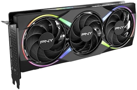 PNY NVIDIA GeForce RTX  5060 Ti Epic X  ARGB OC Triple Fan  Graphics Card  8GB GDDR7  128 bit  Boost Speed  2692 MHz  SFF Ready  PCIe  5 0  HDMI /DP 2 1  2 Slot  NVIDIA Blackwell Architecture  DLSS 4 