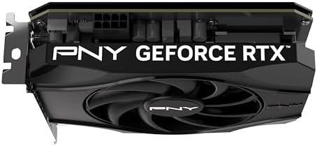 PNY NVIDIA GeForce RTX  5050 Single Fan  Graphics Card  8GB GDDR6  128 bit  SFF Ready  PCIe  5 0  HDMI /DP 2 1  2 Slot  NVIDIA Blackwell Architecture  DLSS 4 