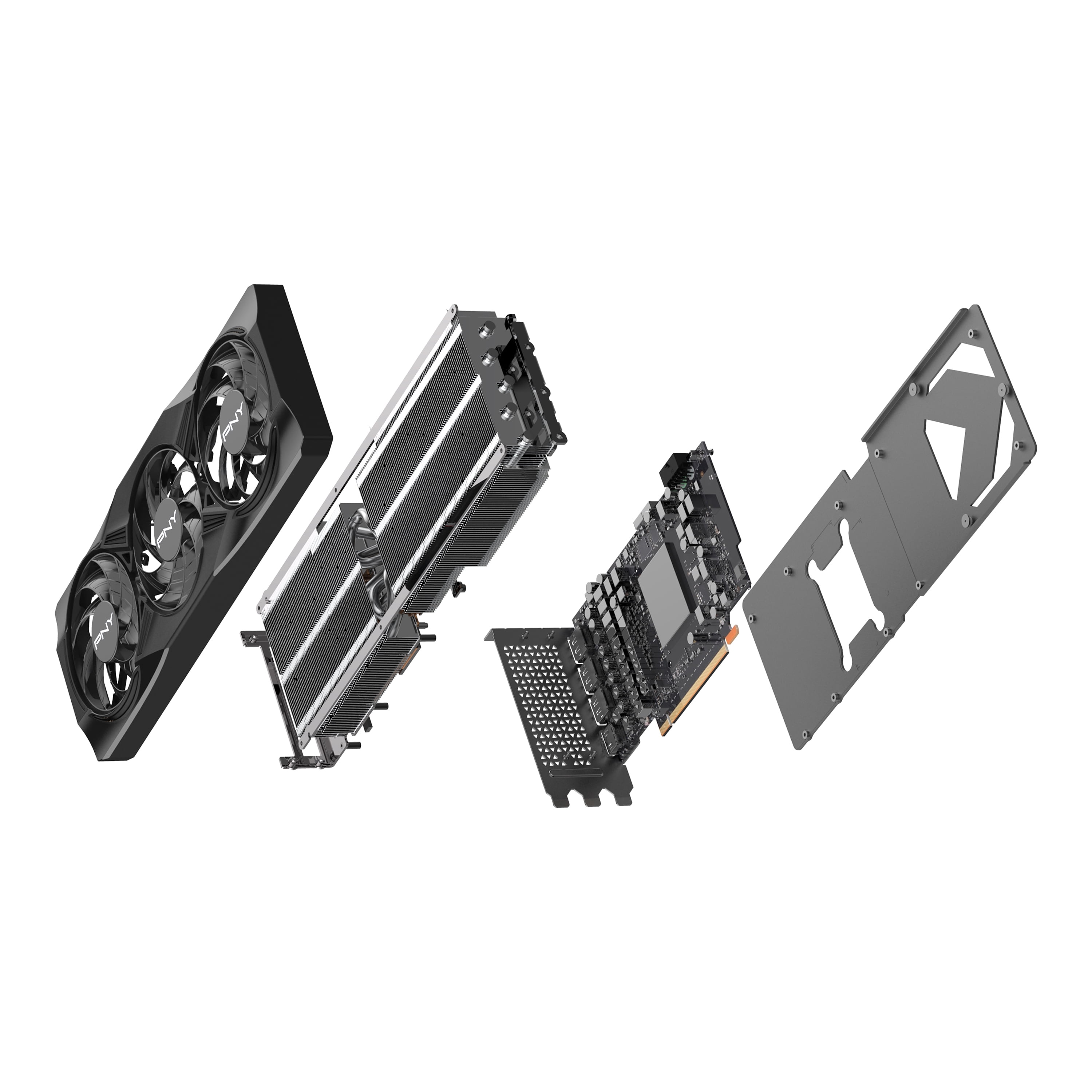 PNY NVIDIA GeForce RTX  5070 Ti OC Triple Fan  Graphics Card 16GB GDDR7  2 98 Slot