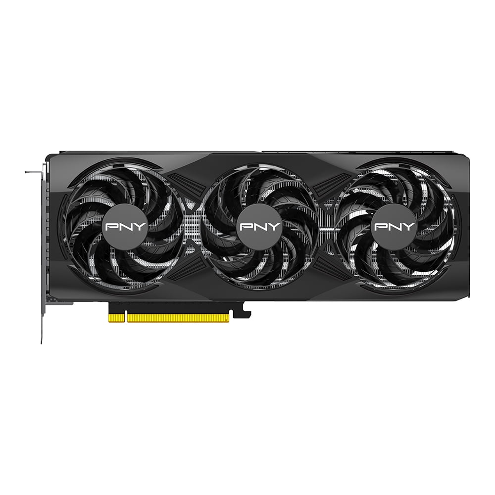 PNY NVIDIA GeForce RTX  5070 OC Triple Ventilador  Tarjeta Gráfica 12GB GDDR7  Listo para SFF  Ranura de 2 4