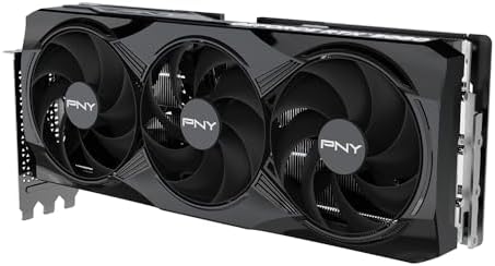 PNY NVIDIA GeForce RTX  5080 OC Triple Fan  Graphics Card  16GB GDDR7  256 bit  Boost Speed  2730 MHz  PCIe  5 0  HDMI /DP 2 1  2 99 Slot  NVIDIA Blackwell Architecture  DLSS 4