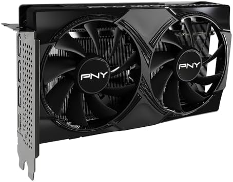 PNY NVIDIA GeForce RTX  5060 OC Dual Fan  Graphics Card  8GB GDDR7  128 bit  SFF Ready  PCIe  5 0  HDMI /DP 2 1  2 Slot  NVIDIA Blackwell Architecture  DLSS 4