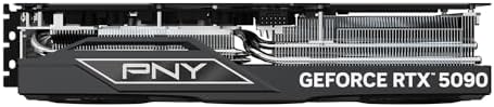 PNY NVIDIA GeForce RTX  5090 OC Triple Fan  Graphics Card  32GB GDDR7  512 bit  Boost Speed  2527 MHz  PCIe  5 0  HDMI /DP 2 1  3 5 Slot  NVIDIA Blackwell Architecture  DLSS 4 