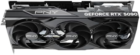 PNY NVIDIA GeForce RTX  5090 OC Triple Fan  Graphics Card  32GB GDDR7  512 bit  Boost Speed  2527 MHz  PCIe  5 0  HDMI /DP 2 1  3 5 Slot  NVIDIA Blackwell Architecture  DLSS 4 