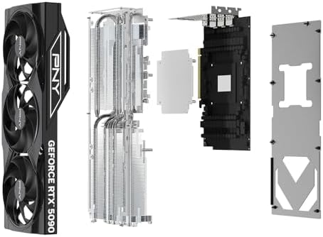 PNY NVIDIA GeForce RTX  5090 OC Triple Fan  Graphics Card  32GB GDDR7  512 bit  Boost Speed  2527 MHz  PCIe  5 0  HDMI /DP 2 1  3 5 Slot  NVIDIA Blackwell Architecture  DLSS 4 