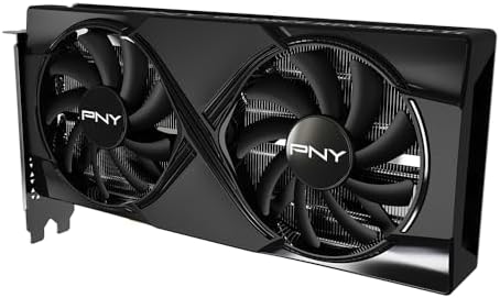 PNY NVIDIA GeForce RTX  5060 Ti OC Dual Fan  Graphics Card  8GB GDDR7  128 bit  Boost Speed  2692 MHz  SFF Ready  PCIe  5 0  HDMI /DP 2 1  2 Slot  NVIDIA Blackwell Architecture  DLSS 4 