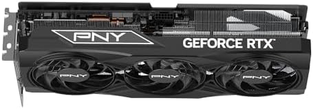 PNY NVIDIA GeForce RTX  5070 Ti OC Triple Fan  Graphics Card  16GB GDDR7  256 bit  Boost Speed  2572 MHz  PCIe  5 0  HDMI /DP 2 1  2 98 Slot  Blackwell Architecture  DLSS 4 