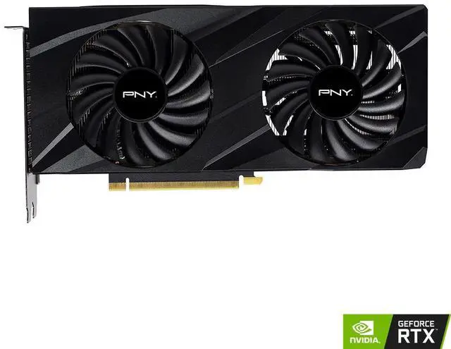 PNY VERTO GeForce RTX 3060 12GB GDDR6 PCI Express 4 0 x16 Graphics Card VCG306012DFBPB1