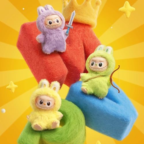 POP MART THE Monster Pin for Love Series  A M  Mini Labubu Doll Blind Box Mystery Box Keychain   Vinyl Plush Pendant  Bag Charms  Collectible Holiday & Birthday Gift for Kids & Adults  Single Box