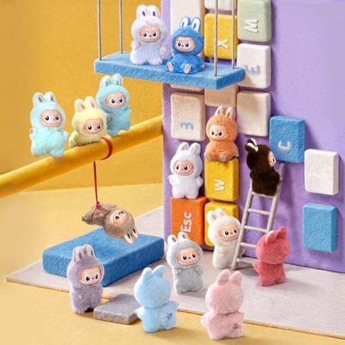 POP MART THE Monster Pin for Love Series  A M  Mini Labubu Doll Blind Box Mystery Box Keychain   Vinyl Plush Pendant  Bag Charms  Collectible Holiday & Birthday Gift for Kids & Adults  Single Box