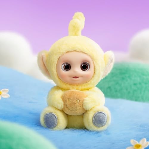 POP MART Teletubbies Say Hello Series Blind Box Pendant  Mystery Box  Collectible Plush Toys  Holiday Birthday Gifts for Girls and Boys  Single Box
