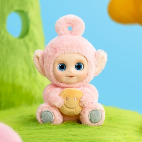 POP MART Teletubbies Say Hello Series Blind Box Pendant  Mystery Box  Collectible Plush Toys  Holiday Birthday Gifts for Girls and Boys  Single Box
