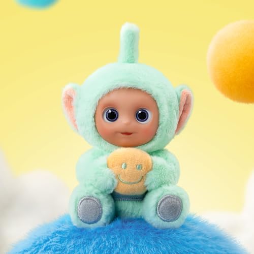POP MART Teletubbies Say Hello Series Blind Box Pendant  Mystery Box  Collectible Plush Toys  Holiday Birthday Gifts for Girls and Boys  Single Box