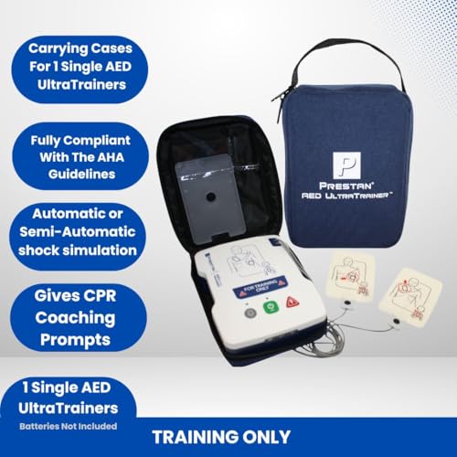 PRESTAN CPR Manikin and One Infant CPR Manikin Training Kit w/AED Trainers and Accessories  Medium Tone  MCR Medical