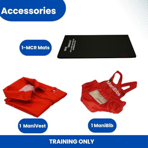 PRESTAN CPR Manikin and One Infant CPR Manikin Training Kit w/AED Trainers and Accessories  Medium Tone  MCR Medical