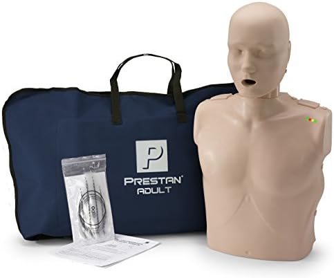 PRESTAN PP AM 100M MS Professional Adult CPR Training Manikin with CPR Monitor  Medium Skin