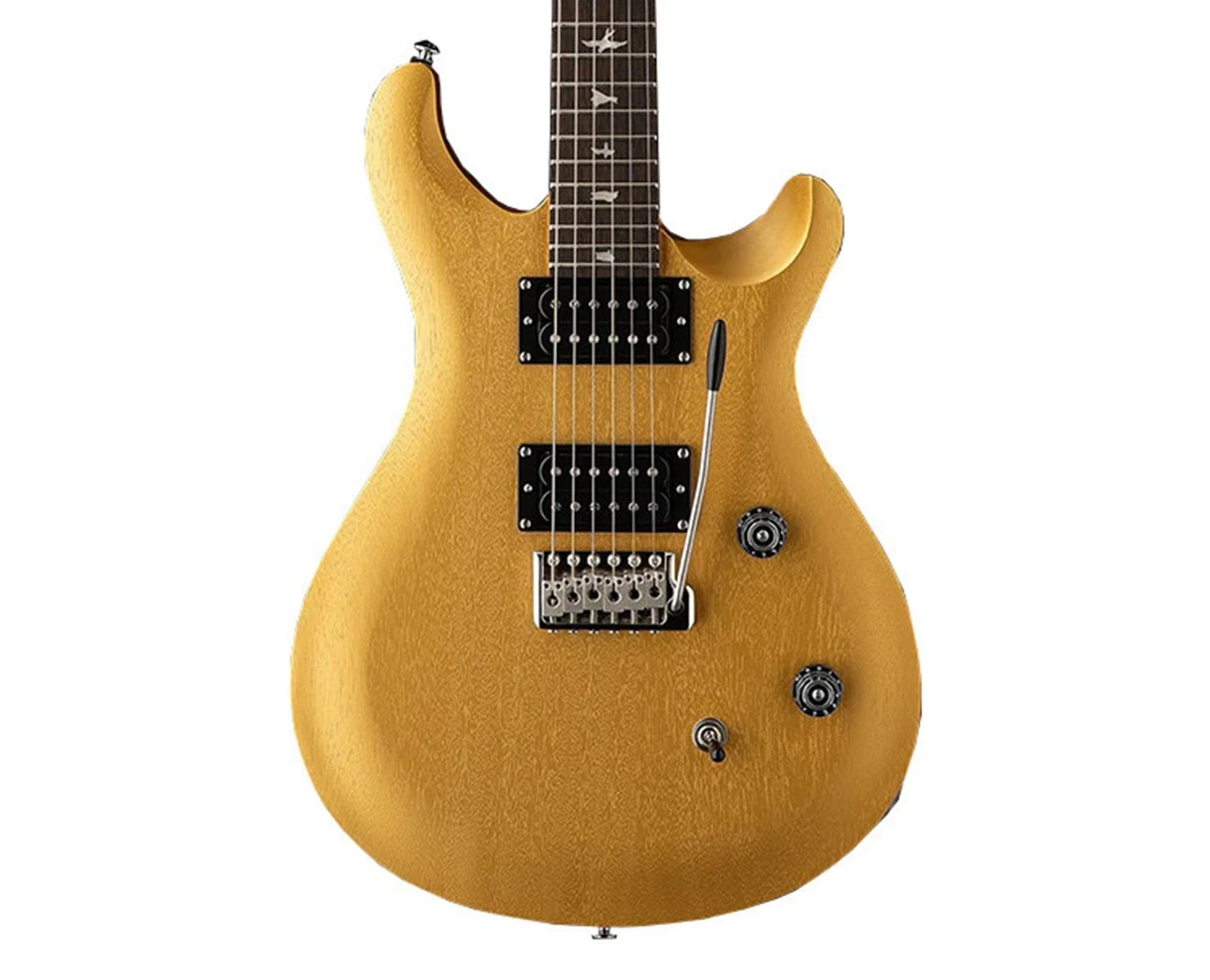 PRS SE CE24 Standard Satin Electric Guitar   Metallic Gold   Open Box