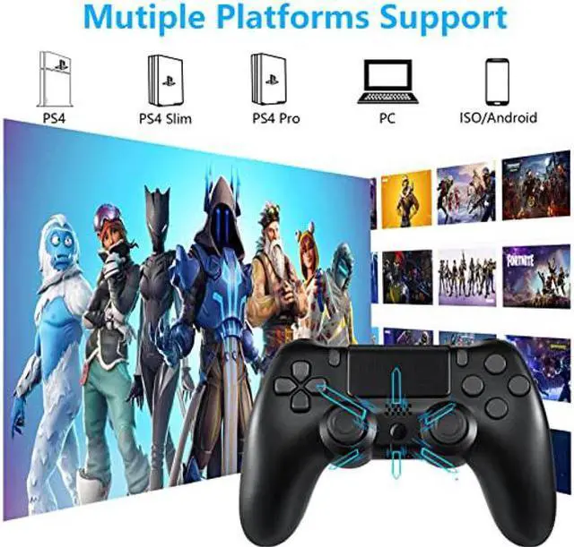 PS4 Controller Wireless  Playstation Controller PS4  PS4 Remote Controller  PS4 Pro Controller  Bluetooth PS4 Controller  Modded Scuff PS4 Controller Compatible with Playstation 4/Pro/Slim Controllers