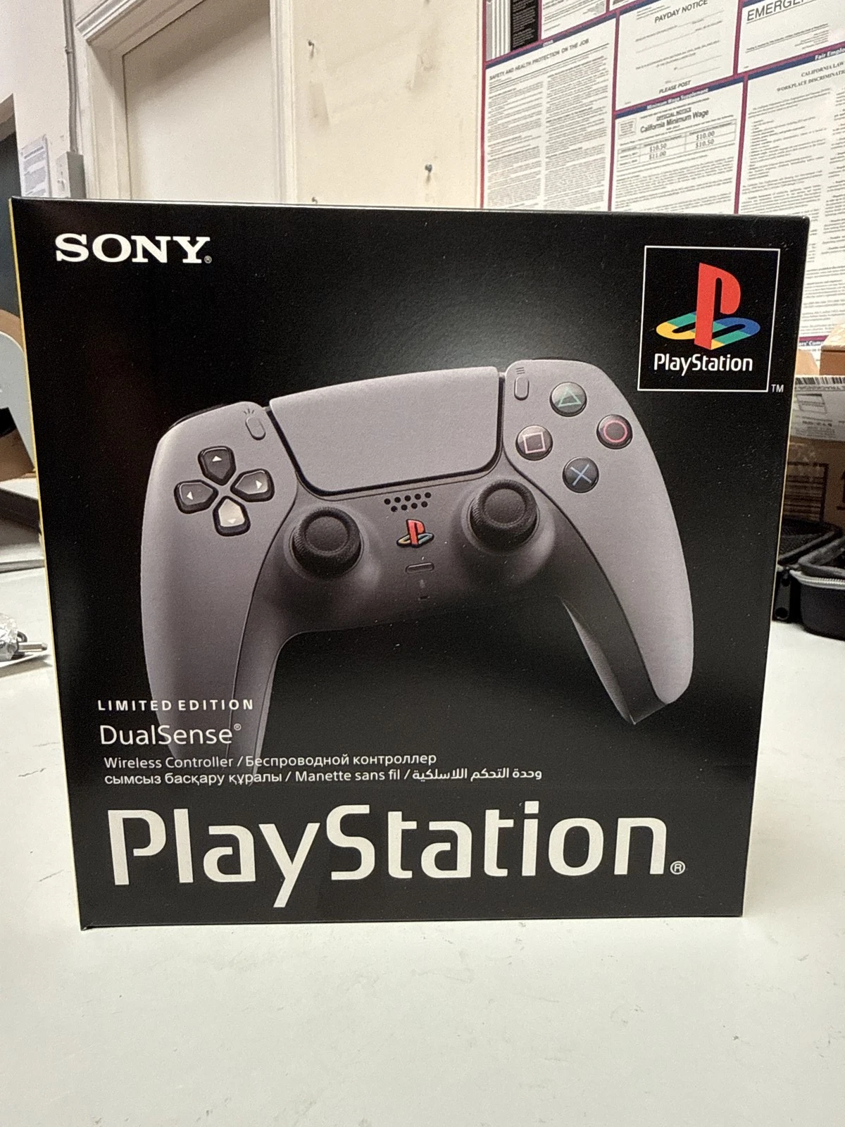 PS5 Playstation 5 DualSense Controller   30th Anniversary Limited