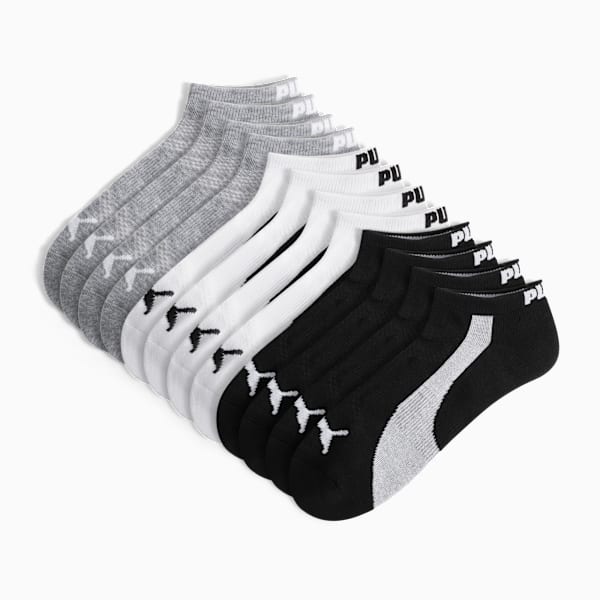 Talla 10-13 - PUMA Calcetines bajos de felpa para hombre (6 pares)