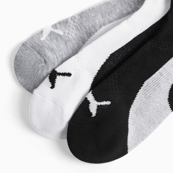 Talla 10-13 - PUMA Calcetines bajos de felpa para hombre (6 pares)