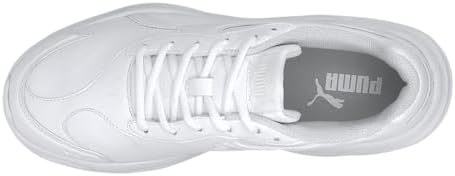 PUMA Mens 90S Runner Sl Lace Up Sneakers Shoes Casual   White   Size 6 5 M