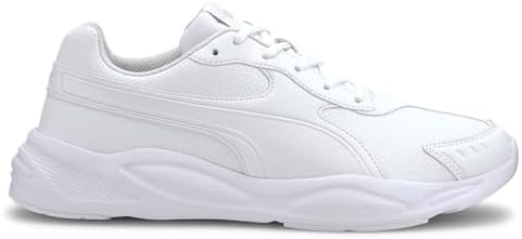 PUMA Mens 90S Runner Sl Lace Up Sneakers Shoes Casual   White   Size 6 5 M