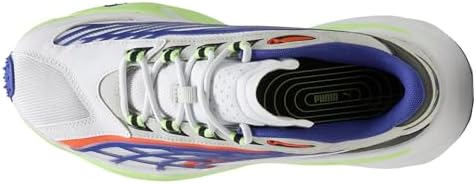 PUMA Mens Spirex Raceday Lace Up Sneakers Shoes Casual   White