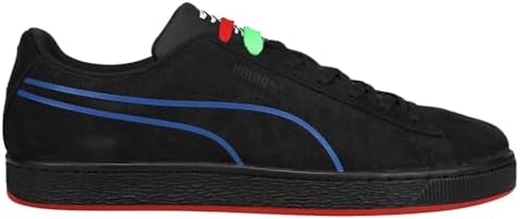 PUMA Mens Suede Hypnotic Lace Up Sneakers Shoes Casual   Black