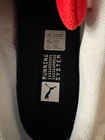 PUMA RS X BOYS SIZE 7C SNEAKERS MESH WHITE RED BLACK